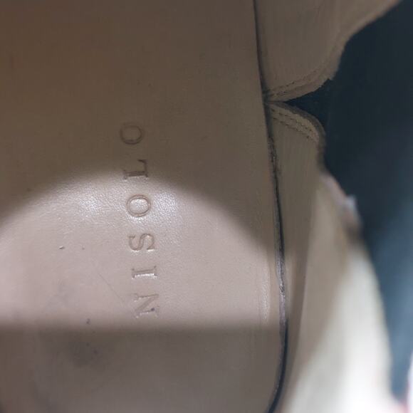 Nisolo Women's Booties Size 9 Leather Burgundy Brown Chelsea - Picture 11 of 13